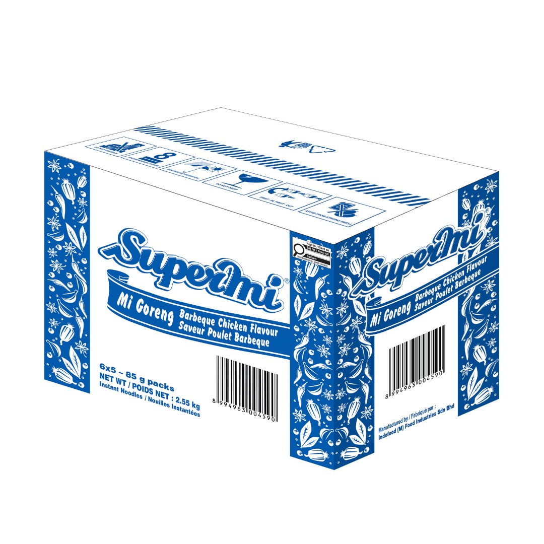 Supermi Mi Goreng Barbeque Chicken (30 pk)