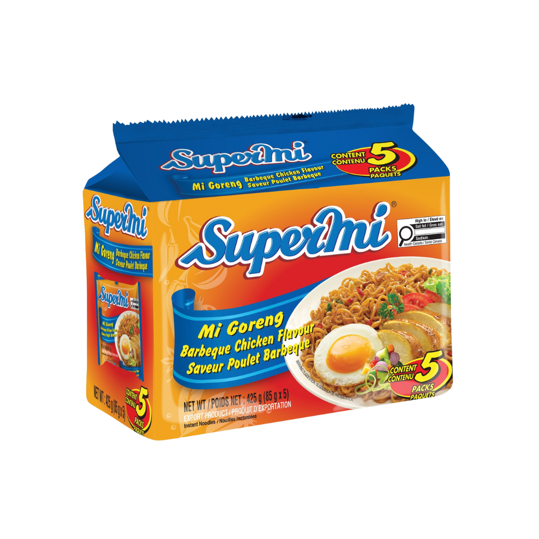 Supermi Mi Goreng Barbeque Chicken (30 pk)