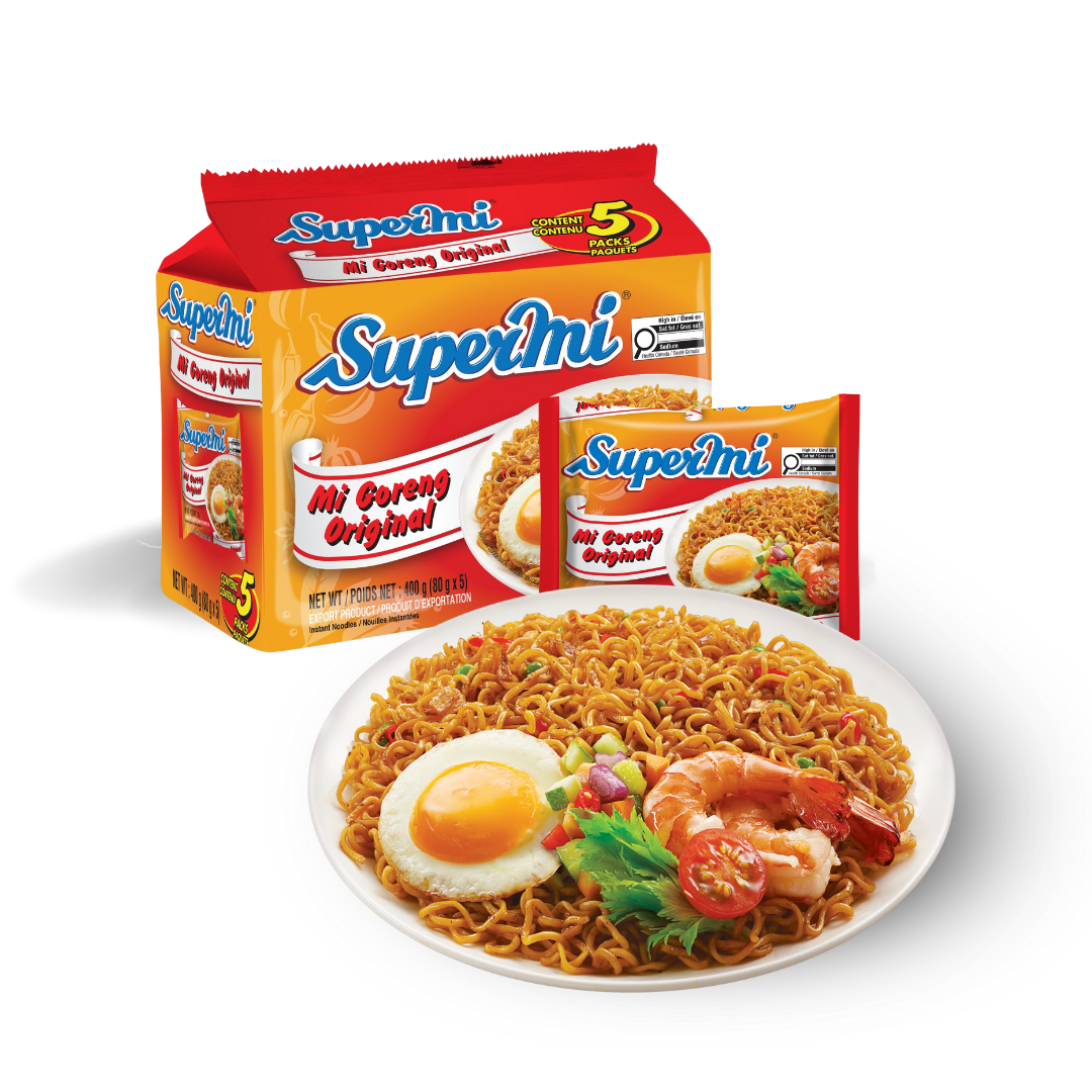 2 Boxes of Supermi Mi Goreng Original (2 x 30 pk)