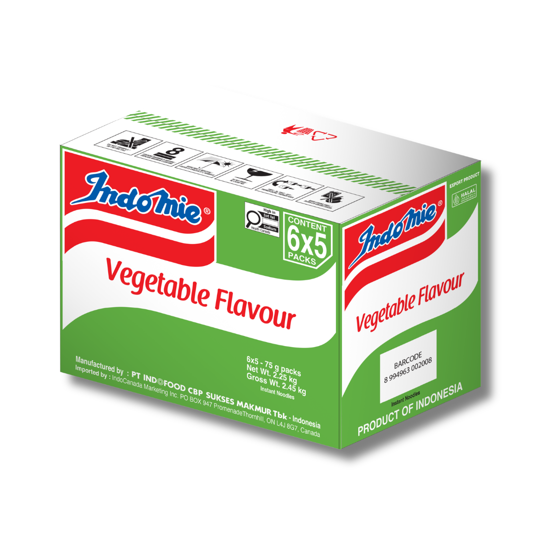 Indomie Vegetable Flavour (30 pk)