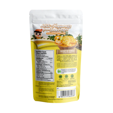 WOH Tempeh Chips Honey Butter (70 Gr)